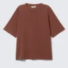 Perfect Boxy T-Shirt – Rostbraun Perfect Boxy T-Shirt – Rostbraun