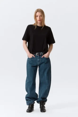 Perfect Boxy T-Shirt – Schwarz