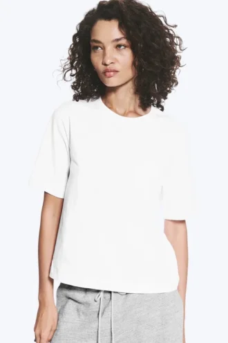 Perfect Boxy T-Shirt – Weiß
