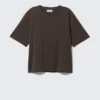 Perfektes Boxy-T-Shirt – Dunkelbraun Perfektes Boxy-T-Shirt – Dunkelbraun