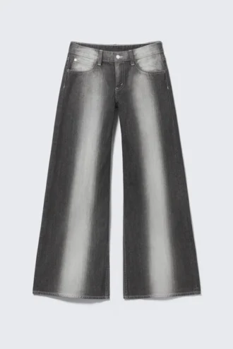 Poser Regular Waist Loose Wide Jeans – Dunkelgrau | Cheap Monday Gb Poser Regular Waist Loose Wide Jeans – Dunkelgrau | Cheap Monday Gb