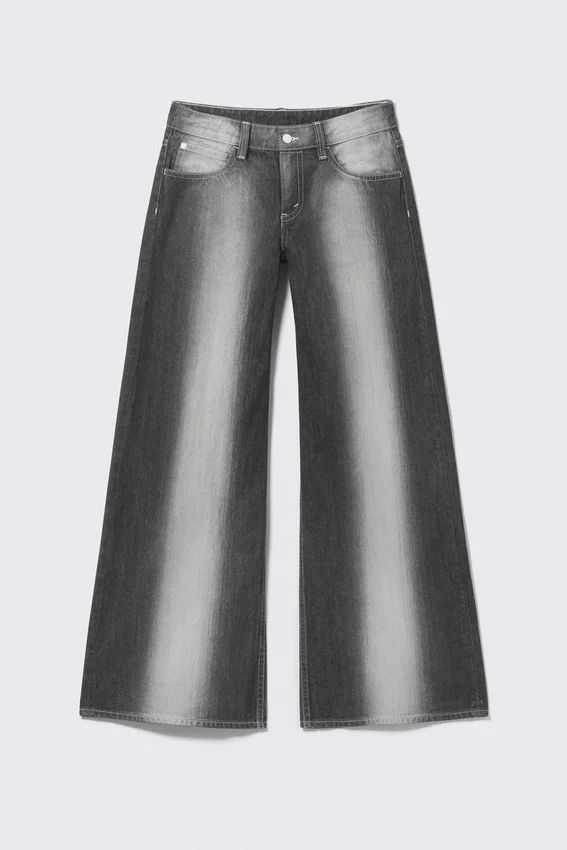 Poser Regular Waist Loose Wide Jeans – Dunkelgrau | Cheap Monday Gb Poser Regular Waist Loose Wide Jeans – Dunkelgrau | Cheap Monday Gb