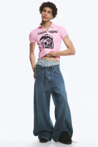 Rad Super Regular Waist Loose Wide Jeans – Tide Blue – Dunkelblau | Cheap Monday GB Rad Super Regular Waist Loose Wide Jeans – Tide Blue – Dunkelblau | Cheap Monday GB