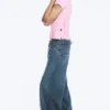 Rad Super Regular Waist Loose Wide Jeans – Tide Blue – Dunkelblau | Cheap Monday GB