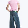 Rad Super Regular Waist Loose Wide Jeans – Tide Blue – Dunkelblau | Cheap Monday GB