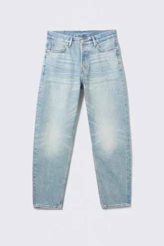 Ray Mid Rise Relaxed Tapered Jeans – Seventeen Blue – Mittelblau Ray Mid Rise Relaxed Tapered Jeans – Seventeen Blue – Mittelblau