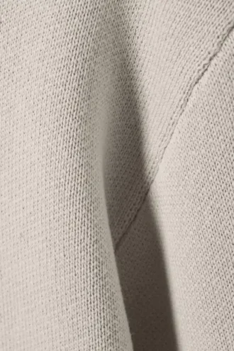 Regular-Fit-Pullover aus Baumwollstrick – Schmutzweiß Regular-Fit-Pullover aus Baumwollstrick – Schmutzweiß