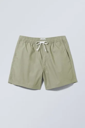 Regular Oxford Shorts – Hellstaubiges Khaki