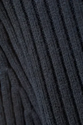 Rora Rib Pullover – Dunkelviolett