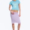 Rosabel Baby-T-Shirt mit Aufdruck – Türkis – Schmetterling