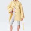 Rosabel Lockerer Einreiher-Trenchcoat – Hellgelb