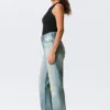 Rowe Super High Waisted Regular Straight Jeans – Port Blue – Hellblau Rowe Super High Waisted Regular Straight Jeans – Port Blue – Hellblau