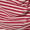 Schmal geschnittenes, gerafftes Off-Shoulder-Top – rot-weiß gestreift Schmal geschnittenes, gerafftes Off-Shoulder-Top – rot-weiß gestreift