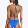 Scoop-Bikinihose – Hellblau