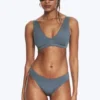 Scoop-Bikinihose – Staubiges Mittelblau Scoop-Bikinihose – Staubiges Mittelblau