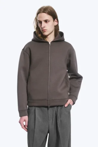 Scuba-Kapuzenpullover mit Reißverschluss – Dark Mole