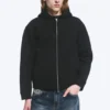 Scuba-Kapuzenpullover mit Reißverschluss – Schwarz Scuba-Kapuzenpullover mit Reißverschluss – Schwarz