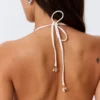 Shell Triangel-Bikini-Oberteil – Weiß Shell Triangel-Bikini-Oberteil – Weiß
