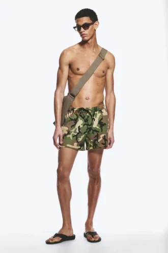 Shorts mit Print – Classic Camo