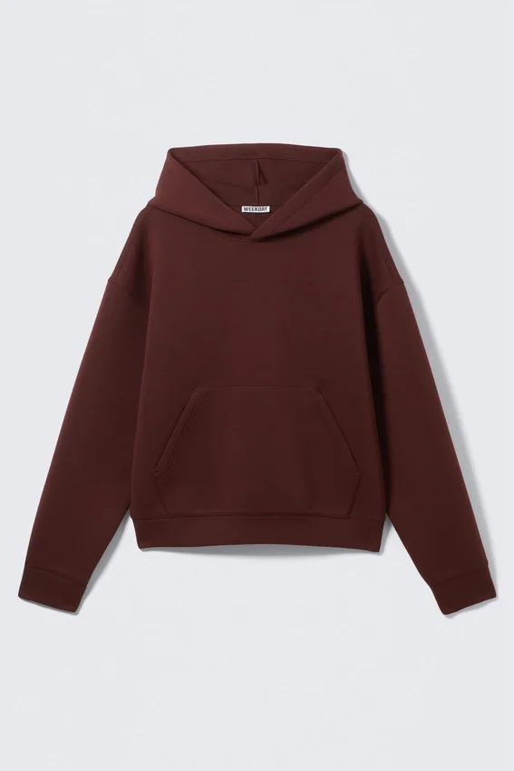 Simon Scuba Kapuzenpullover – Burgundy Simon Scuba Kapuzenpullover – Burgundy