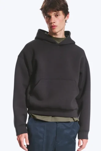 Simon Scuba Kapuzenpullover – Dunkelgrau