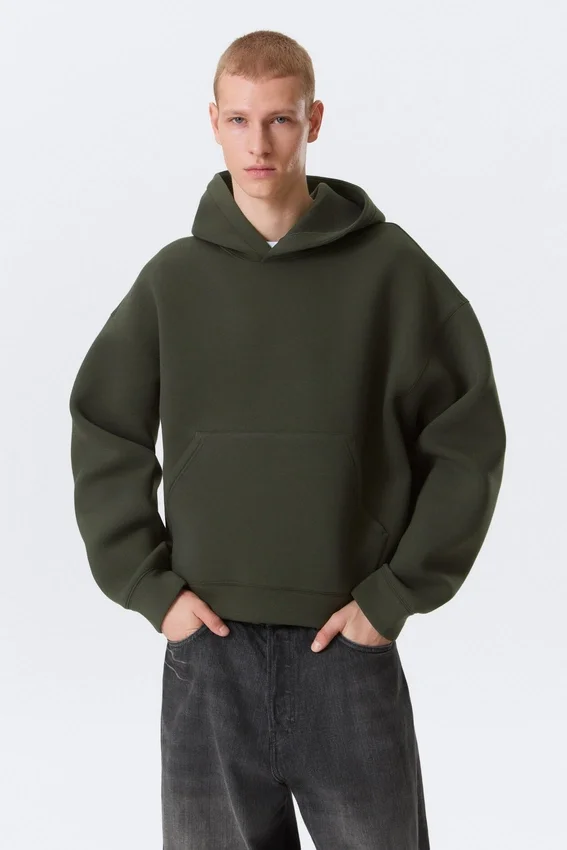 Simon Scuba Kapuzenpullover – Dunkelgrün Simon Scuba Kapuzenpullover – Dunkelgrün