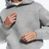 Simon Scuba Kapuzenpullover – Grey Melange Simon Scuba Kapuzenpullover – Grey Melange