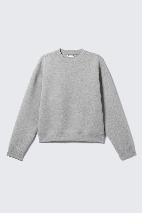 Simon Scuba Sweatshirt – Grau meliert Simon Scuba Sweatshirt – Grau meliert