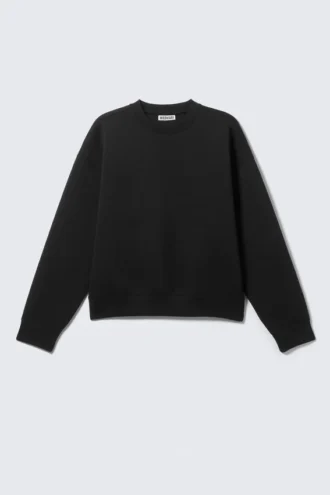 Simon Scuba Sweatshirt – Schwarz