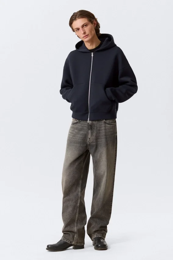 Simon Scuba Zip Kapuzenpullover – Dunkelblau Simon Scuba Zip Kapuzenpullover – Dunkelblau