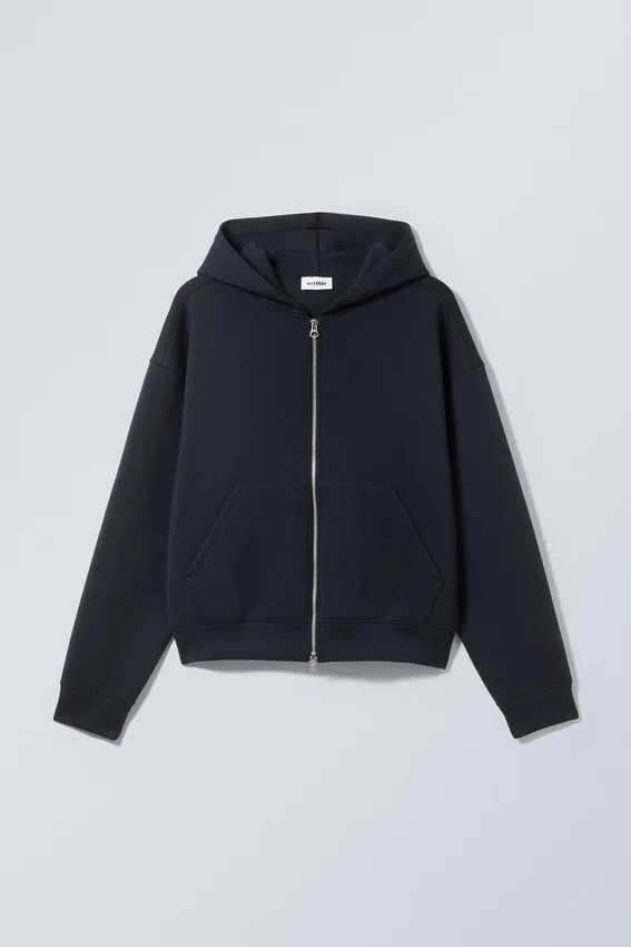 Simon Scuba Zip Kapuzenpullover – Dunkelblau Simon Scuba Zip Kapuzenpullover – Dunkelblau