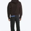 Simon Scuba Zip Kapuzenpullover – Dunkelbraun