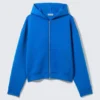 Simon Scuba Zip Kapuzenpullover – Hellblau