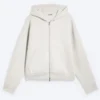Simon Scuba Zip Kapuzenpullover – Light Dusty Mole