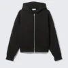 Simon Scuba Zip-Kapuzenpullover – Schwarz Simon Scuba Zip-Kapuzenpullover – Schwarz