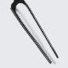 Skulpturale Metall-Pin – Anthrazit Skulpturale Metall-Pin – Anthrazit