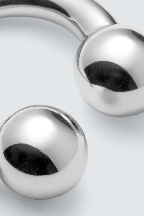Skulpturaler offener Ring – Silber Skulpturaler offener Ring – Silber