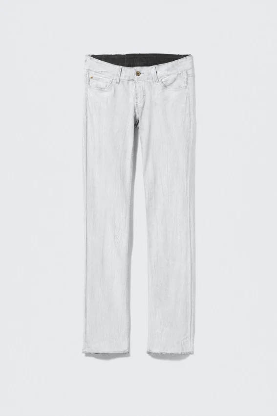Sleezie Low Rise Skinny Cracked Jeans – Weiß | Cheap Monday Gb Sleezie Low Rise Skinny Cracked Jeans – Weiß | Cheap Monday Gb