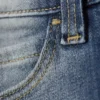 Sleezie Low Waist Skinny Straight Jeans – Blue Spray Sleezie Low Waist Skinny Straight Jeans – Blue Spray