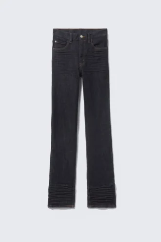 Sleezie Skinny-Jeans mit hoher Taille – Extra Blue Rinse Sleezie Skinny-Jeans mit hoher Taille – Extra Blue Rinse
