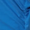 Slim Fit Drapiertes Lyocell-Top – Blau Slim Fit Drapiertes Lyocell-Top – Blau