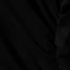 Slim-Fit-Top aus drapiertem Lyocell – Schwarz Slim-Fit-Top aus drapiertem Lyocell – Schwarz
