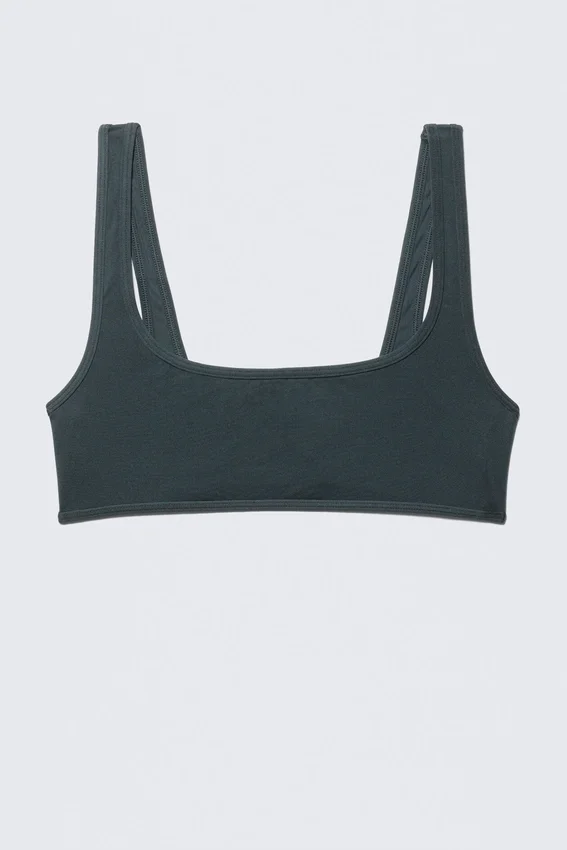 Soul Micro Scooped Soft Bra – Petrol Soul Micro Scooped Soft Bra – Petrol