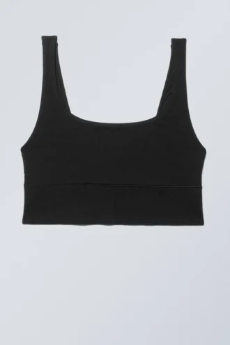 Soul Soft-BH mit U-Ausschnitt – Schwarz Soul Soft-BH mit U-Ausschnitt – Schwarz
