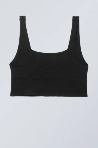 Soul Soft-BH mit U-Ausschnitt – Schwarz Soul Soft-BH mit U-Ausschnitt – Schwarz