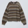 Space-Dye-Strickpullover – Braun Space-Dye Space-Dye-Strickpullover – Braun Space-Dye