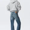 Space Mid Rise Relaxed Straight Jeans – Radio Blue – Mittelblau Space Mid Rise Relaxed Straight Jeans – Radio Blue – Mittelblau