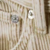 Space Washed Cord Hose – Off-White