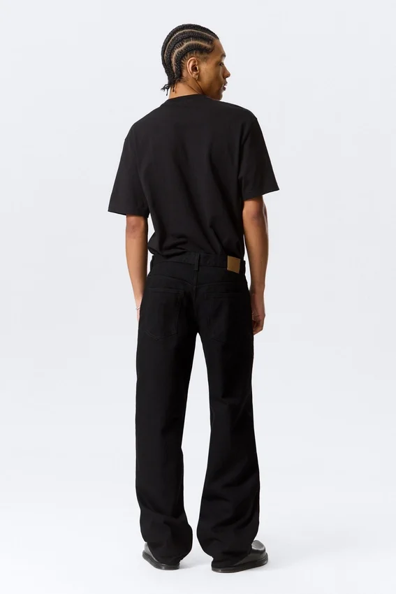 Sphere Low Rise Loose Straight Jeans – Black Rinse – Schwarz Sphere Low Rise Loose Straight Jeans – Black Rinse – Schwarz