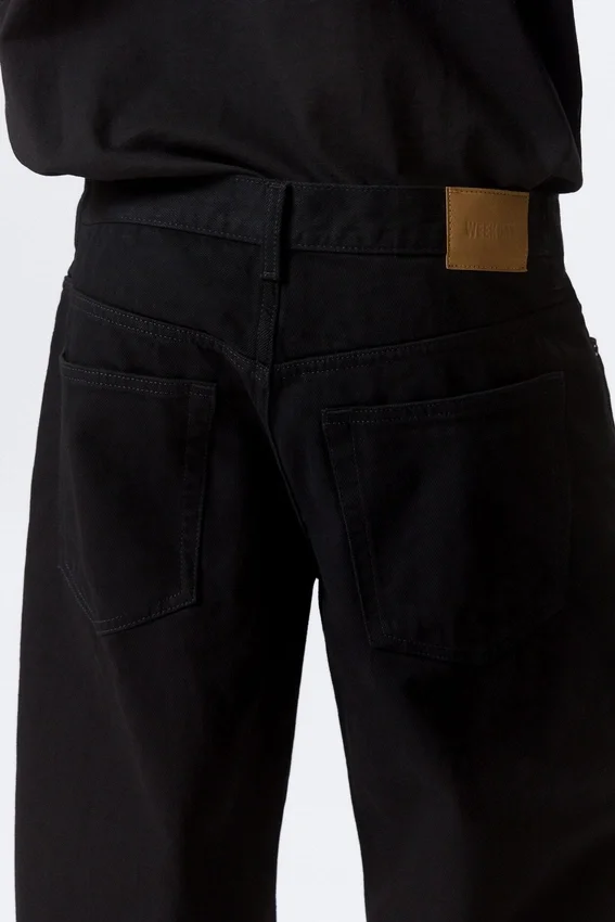 Sphere Low Rise Loose Straight Jeans – Black Rinse – Schwarz Sphere Low Rise Loose Straight Jeans – Black Rinse – Schwarz